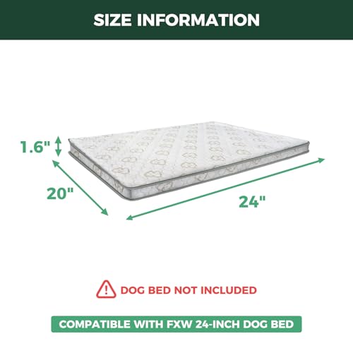 FXW Exclusive Dog Bed Cover, Only Compatible with FXW 24-Inch Titanest Dog Bed│Patented - size: Fits FXW 24-Inch Titanest Dog Bed