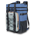 Backpack Cooler - AYAMAYA Upgrade Leakproof Cooler Backpack with Padded Top Handle, 40 Cans Large Waterproof Insulated Camping Coolers for Beach, Fishing, Picnic, Travel, BBQ - color: Navy Blue