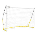 SKLZ Quickster Soccer Goal - Portable Goal for Backyard & Field - Durable Tension-Tite Frame & Heavy Gauge 2-Ply Net - Adjustable Click-Lock Poles, Metal Stakes - Carrying Case with Handle - style: 8 x 5 Feet