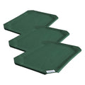 Coolaroo Original Pet Bed Replacement Cover - Brunswick Green - Large (43.5" x 31.5") (Pack of 3) - color: Brunswick Green, size: Large (Pack of 3), style: Large