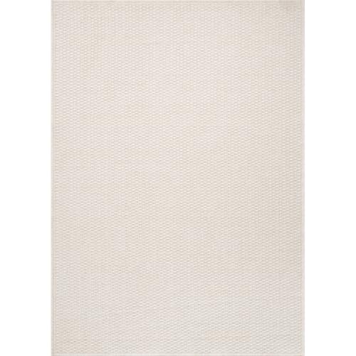 Luul Home Easy Jute Rugs 6x9 White Color Living Room Indoor Outdoor Area Rug for Farmhouse Patio and Kitchen Rug High Traffic Washable Easy to Clean Solid Boho Woven Design Outside Carpet (6 x 9) - color: Bone, size: 6' x 9' (Rectangular)