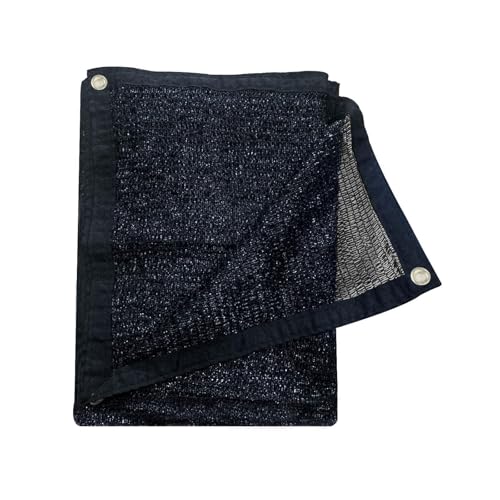 Cool Area 55% Sun Shade Cloth Mesh Tarp with Grommets for Plant Cover 8x10ft Patio Canopy Garden Pergola Greenhouse Car Barn Kennel Black - color: 55% Shade-Black, size: 8FTx10FT