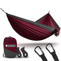 Double Hammock by Bear Butt - color: Maroon / Charcoal