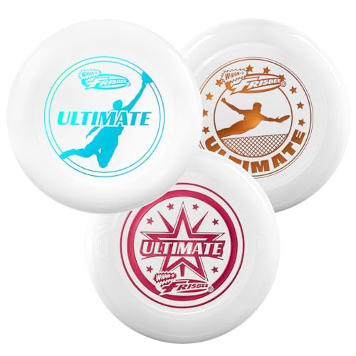 Frisbee Official Ultimate 175g Flying Disc, 10.75 Inch Professional Training Disc for Competition and Outdoor Fun - color: A+B+C(3Pack)