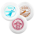 Frisbee Official Ultimate 175g Flying Disc, 10.75 Inch Professional Training Disc for Competition and Outdoor Fun - color: A+B+C(3Pack)