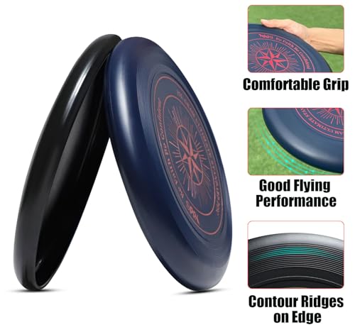 Ultimate Disc 175 Grams for Beach, Backyard, Park, Camping and More for All Age - Multi Color