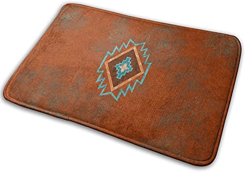 Southwest Canyons Diamond Bathroom Rugs Soft Bath Rugs Non Slip, Washable Cover Floor Rug Absorbent Carpets Floor Mat Home Decor for Kitchen Bedroom 16"x24" - color: As Pic4, size: 16x24 in