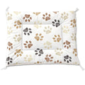 Nttopship Dog Cat Bed Mat Ultra Soft Fluffy Pet Bed Washable Fashion Dog Crate Beds Comfy Comfy Pet Sleeping Pad Suitable for Pet Raised Bed(30"x26",Woof) - color: Woof, size: Medium