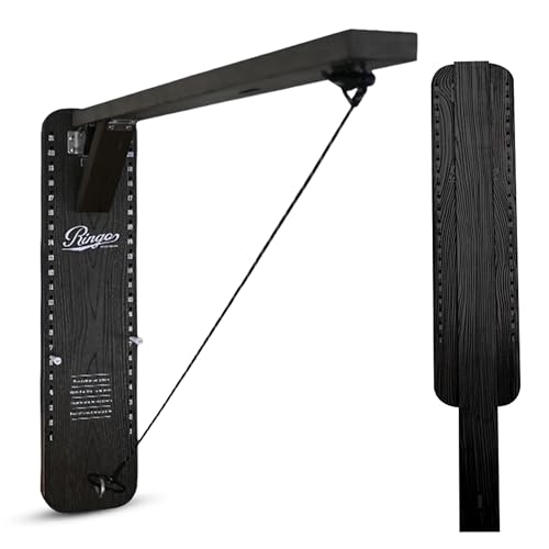Ringo Outdoor Hook & Ring Game, Weather-Proof Composite, Fully Assembled, Mounts in 90 Seconds, Stainless Hardware, Built-in Scoring