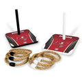 Solid Wood NFL Quoits Set with Direct Print HD Team Graphics – Tailgate Ring Toss Game – Great Gift for Any Football Fan! Ring Toss Family Outdoor Games for The Beach