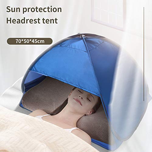 Beach Sun Shelter,Instant Sun Protection Canopy with Zippered,Beach Lounge Chair Boat,Anti-UV Mini Automatic Shade Tent Canopy for Outdoor Picnic Beach Camping - size: Large