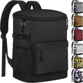 Tenot Cooler Backpack 33/40 Cans Backpack Coolers Insulated Leak Proof Soft Beach Cooler Bag for Men Women Ice Chest Backpack Camping Hiking Picnic Travel Cooler Lunch Backpack - color: Black, size: 33 Cans