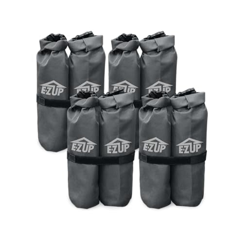 E-Z UP Envoy Plus 10’ x 10’ Pop-Up Canopy Tent, Royal Blue Top, Sidewall, Weight Bags, Roller Bag, E-Z Clips, Gear Loft - style: Envoy Plus