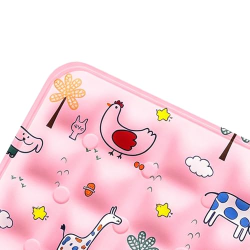 Dog Cooling Pad, Gel-Filled Pet Cooling Mat, Cat Summer Crate Mat, Self Pressure Activated Bed, for Travel, Car Seat, Camping, Outdoor, Indoor, Crate, Floor, Sofa, Kennel