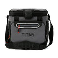 Titan by Arctic Zone Deep Freeze Cooler - Zipperless Hardbody Cooler - Deep Freeze Insulation, HardBody Liner, and SmartShelf - color: Sharkskin Gray, size: 16 Can