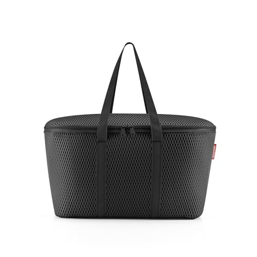 reisenthel coolerbag - Cooler Bag Made Polyester Fabric - Ideal for The Picnic, Shopping and on The Road - color: Black mesh