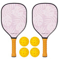 Pickleball Paddles Set of 2, USAPA Approved Pickleball Set with 4 Pickleball Balls, Gifts for Men Women Beginners