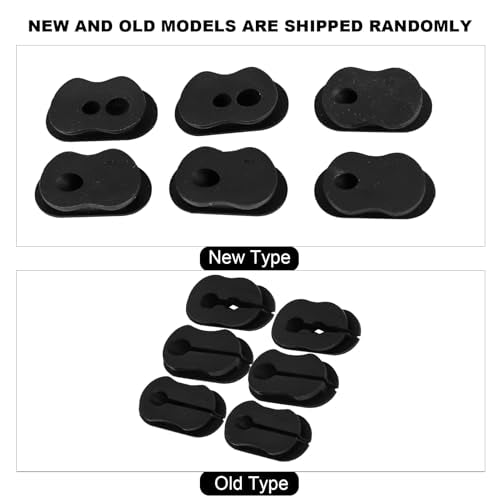 6pcs Charging Port Cover, Silicone Scooter Cable Grommet Water Proof Cable Buckle Protector Accessories for G30 Electric Scooter
