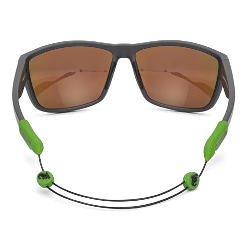 Pilotfish No Tail Adjustable Eyewear Retainer Cable Strap: Sunglasses, Eyeglasses, Glasses (14 Inch, Military Green) - color: Military Green, size: 14 Inch