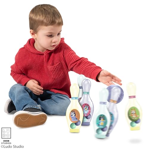 Hedstrom Light Up Bowling Set Game, Bluey - color: Bluey