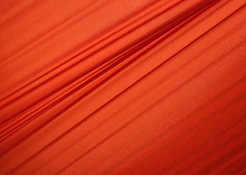 KAMMOK: Roo Single Ultra Light Hammock | Strong & 100% Recycled Fabric | Water Resistant, Ripstop Fabric | Comfortable, Packable, Lightweight (Adventure Grade, Ember Orange - color: Ember Orange, size: Roo Single Ultralight