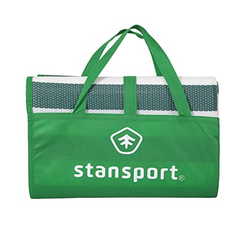Stansport Tatami Straw Ground Mat 60" L x 78" W - color: Green