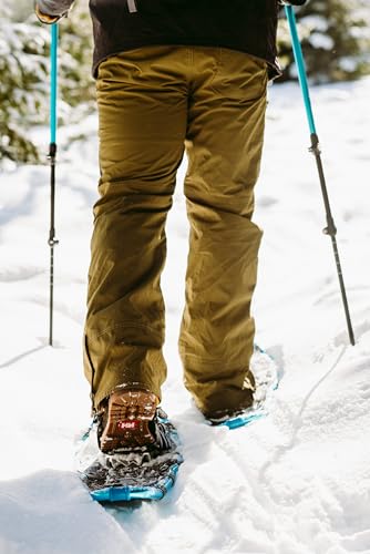 Cascade Mountain Tech Lightweight Aluminum Frame Snowshoe Set - size: 30" - Adult - Up to 250 lbs