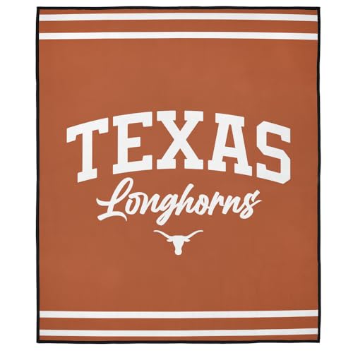 LOGOVISION University of Texas Picnic Outdoor Blanket, 50"x60" Longhorn Stripes, Foldable Blanket for Picnic, Beach, Camping, Park, Tailgate - color: Longhorn Stripes