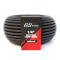 GS Power 1/4 Inch x 100ft Split Wire Loom Tubing, Split Cable Sleeve Cord Protector for Industrial Electrical Wires, Automotive Wire Cover Flexible, High Temperature Cable Conduit, Wrap - size: 1/4'' x 100 Ft