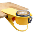 Jiozermi Drinking Cup Holder Clip, Desk Drink Holder with Clip for Water, Soda, Coffee Mug (Yellow) - color: Yellow
