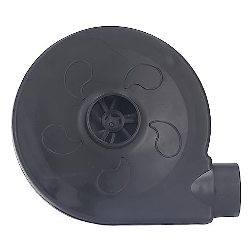 Jeanoko Electric Portable Inflator Deflator Pump with Low Noise 75W Power for Car Inflatable Bed, Boat, Sofa, 3 Nozzle Black