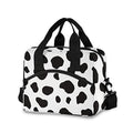 Milk Cow Dot Skin Insulated Lunch Bag Reusable Lunch Tote Bag Cooler Bag for Women Men Adult Lunch Box with Adjustable Shoulder Strap Leakproof Lunch Bag for Work School Picnic Camping - color: Milk Cow Dot Skin