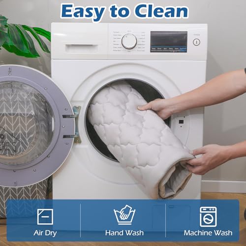 EXPAWLORER Dog Cooling Mat,Cool Pad Reversible (Cool & Warm),36’’x23’’ Pet Ice Cool Pad Blanket for Summer Kennel Sofa Floor Crate Car Seat,Machine Washable& Foldable Cooling Dog Bed(Medium)