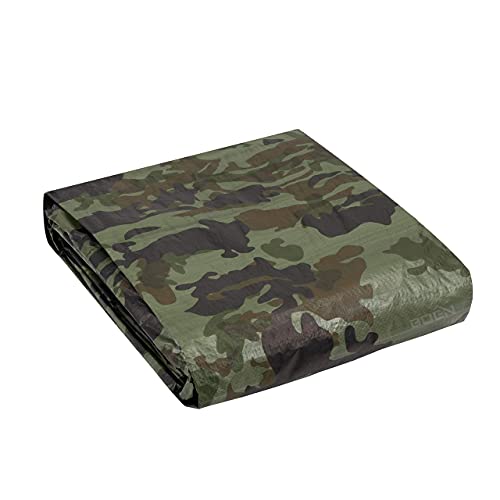 Heavy Duty Tarp Waterproof Large Cover | Camo, 20' x 30' 6 Mil Thick | Rip Proof Tarps | Thick Weave Material, UV Resistant Great for Tarpaulin Canopy Tent, Boat, RV or Pool Cover - color: Camo - 6 Mil, size: 20' x 30'