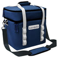 Lisa Lunch Soft Cooler 20/36 Can, Insulated Bag Portable Ice Chest Box for Lunch, Beach, Drink, Beverage, Travel, Camping, Picnic, Car, Trips, Cooler Leak-Proof - color: 20 Can blue