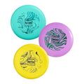 VEVOR Disc Golf Set, 3 Pack Disc Golf Starter Set, Beginners Flying Discs for Full-Body Strength Training, with Putter, Mid-Range, Driver, for Outdoor Backyard, Lawn, Beach, and Park