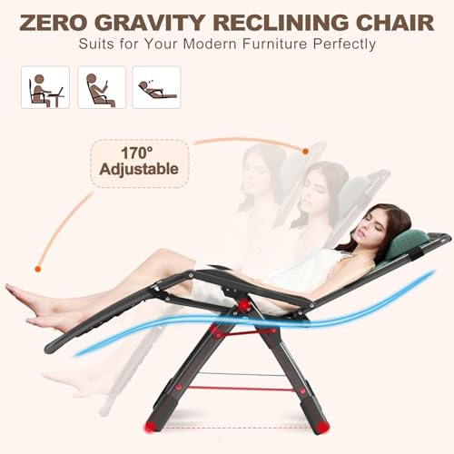 DoCred Comfy Folding Recliner Chair for Bedroom & Living Room, Ice Touch Folding Reclining Patio Lounge Chair with Removable Tray for Indoor Outdoor - color: Ice Green