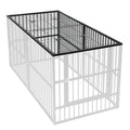 Heavy Duty Dog Fence Roof for 32" High Exercise Pens, Easy Assembly, Compatible (Roof Only) - color: Black, style: Roof