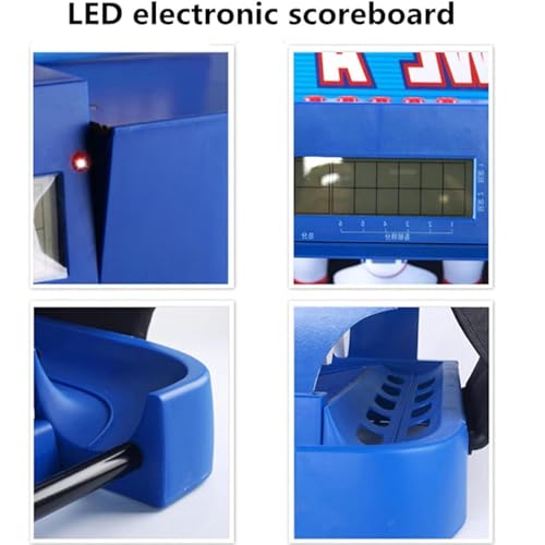 Bowling Alley Game for Home, Bowling Game with LED Electronic Scoreboard with Automatic Reset,Lighting,Simulation Sound Effect for Interactive Game 3.5m
