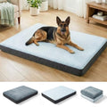 Dog Bed for Crate, Extra Large Cooling Mat for Dogs, Waterproof Dog Bed with Dual Surface Removable Washable Covers, 42 x 30 Inch Pet Bed with Egg Crate Foam - size: 42"L x 30"W x 3"Th
