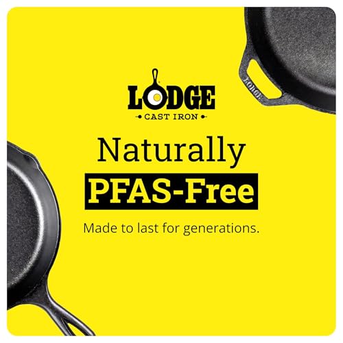 Lodge Seasoned Cast Iron Skillet 3.5 Inches - PFAS-Free, Non-Toxic Cookware - Use with an Oven, Stove, Grill, or Campfire - Naturally Non-Stick & Oven Safe - size: 3.5 Inch (1 Count)