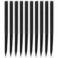 HANABASS Outdoor Ground Stakes for Solar Lights 10 Pack Landscape Lighting Spike Replacement Accessories for Garden Yard Lighting