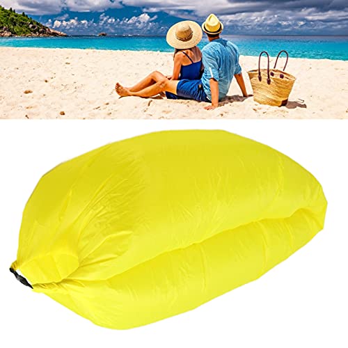 Inflatable Lounger Couch, Portable Air Hammock Sofa, Beach Bed with Storage Bag for Pool Float, Camping, Travel, Music Festivals and Outdoor Use