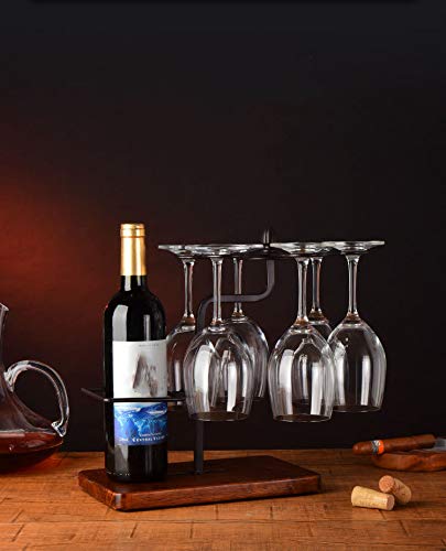 Red Wine Stemware Racks Kitchen Bar Table Decoration Metal Drying Rack Wine Glass Holder Cutlery Storage Rack