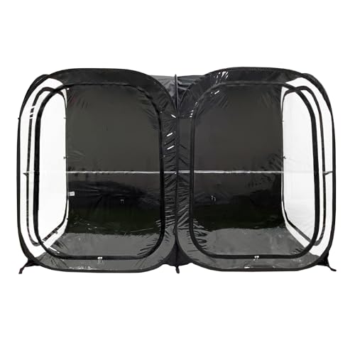 WeatherPod® Side-by-Side™ 2-4 Person Pop-Up Sports Tent Pod - The Original Shark Tank Instant Setup All-Weather Pod Shelter for Outdoor Sports, Rain, Wind & Cold - size: 2-4 Person