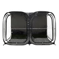 WeatherPod® Side-by-Side™ 2-4 Person Pop-Up Sports Tent Pod - The Original Shark Tank Instant Setup All-Weather Pod Shelter for Outdoor Sports, Rain, Wind & Cold - size: 2-4 Person