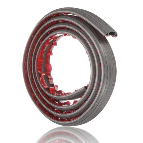 HARFINGTON 6ft Cord Cover Floor W0.6 x H0.33 Inner Channel PVC Hide Extension Cable Floor Wire Hider Wire Covers Protector for Prevent Cable Trips Cables Management, Dark Grey - color: Dark Grey, size: 6ft