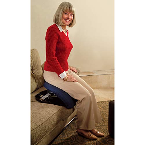 Carex Upeasy Seat Assist Plus - Portable Self-Powered Lifting Seat Cushion for Chairs, 70% Weight Support up to 340 lbs. - Lift Assist for Seniors and Mobility Support - style: Wt Cap: 200 lbs - 340 lbs