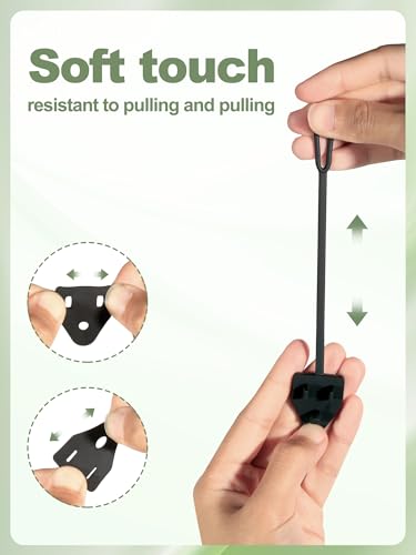 3PCS Silicone Weatherproof Gaskets and Plug covers，Silicone Outlet Plug Covers for 2 and 3 Prong,Used for Used for Indoor and Outdoor Extension Cord Cover Protection Sleeves (Black) - color: Black
