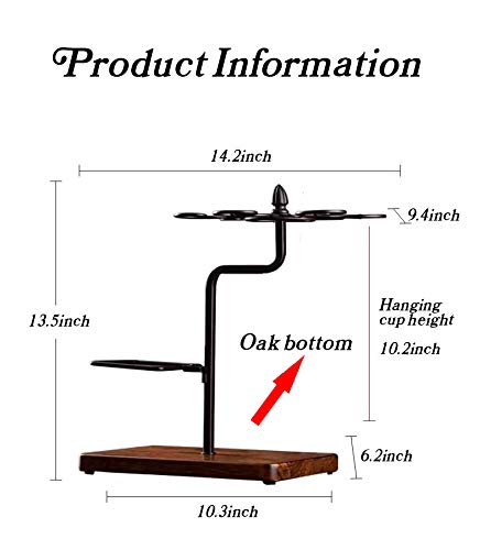Red Wine Stemware Racks Kitchen Bar Table Decoration Metal Drying Rack Wine Glass Holder Cutlery Storage Rack